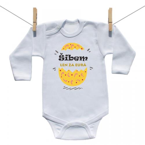 Boodyy Body s dlhým rukávom Šibem len za eurá 68 (3-6 mesiacov)