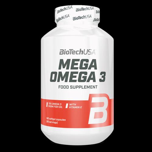 BioTech USA Mega Omega 3 180 kapsúl
