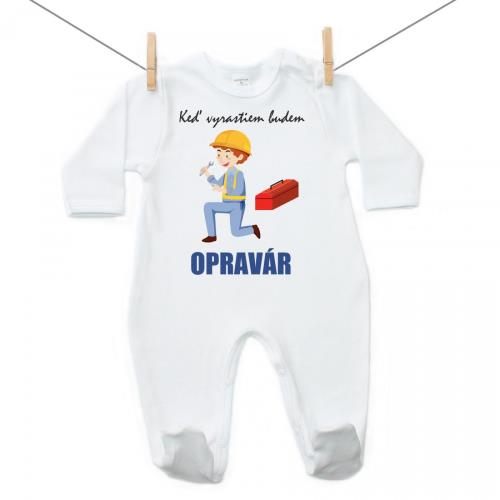 Boodyy Overal Keď vyrastiem budem opravár 98 (2-3 roky)