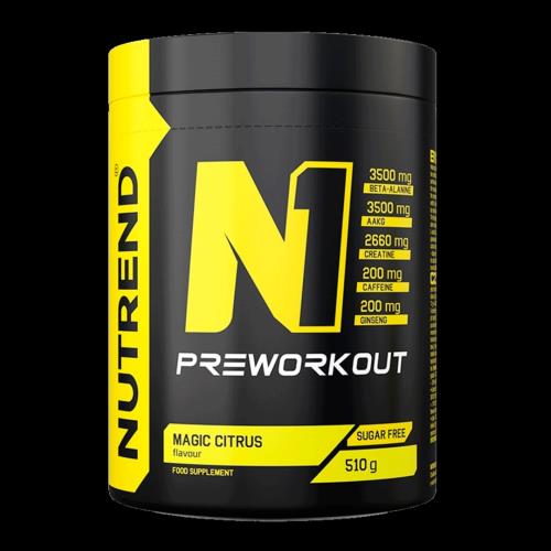 Nutrend N1 Pre-Workout 255 g tropical candy