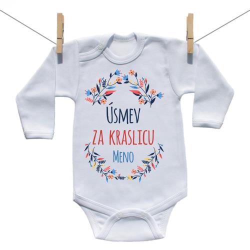 Boodyy Body s dlhým rukávom Úsmev za kraslicu 74 (6-9 mesiacov)
