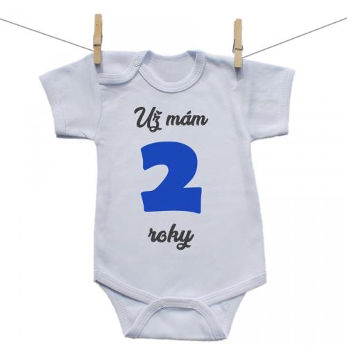 Boodyy Body s krátkym rukávom Už mám 2 roky Chlapec 62 (2-4 mesiace) 2503-46126