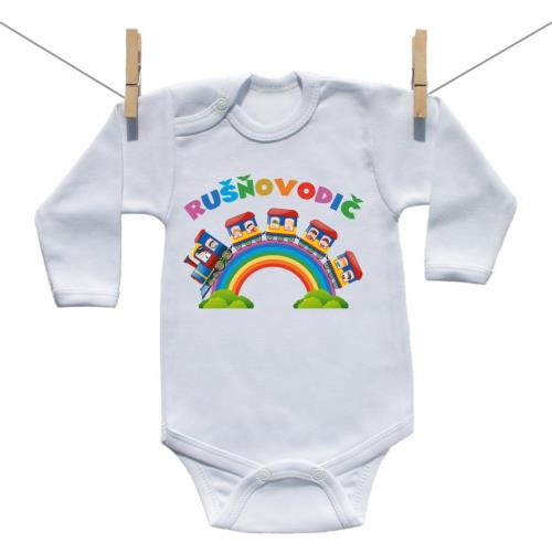 Boodyy Body s dlhým rukávom Rušňovodič 68 (3-6 mesiacov) 2384-45305