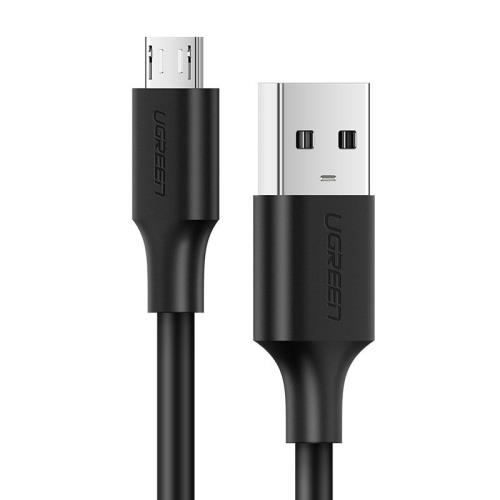 Ugreen US289 kábel USB / Micro USB 2A 1m, čierny