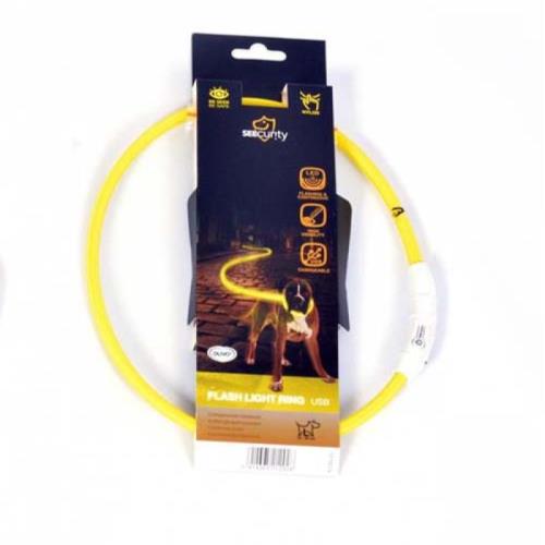 DUVO+ LED svietiaci obojok s USB nabíjaním 65cm