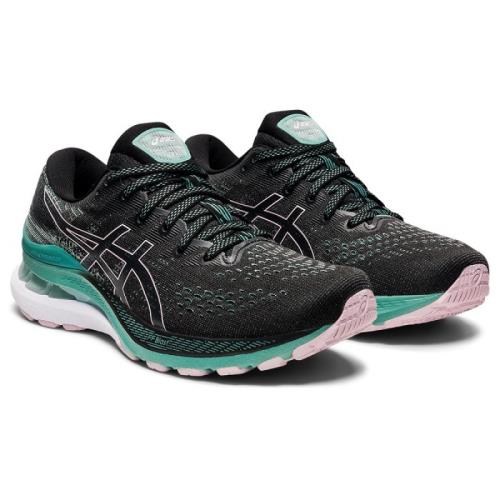 Asics Gel Kayano 28 W Dámske Bežecké Tenisky, čierna, ružová, šalvia, veľ. 37,5 70736-375