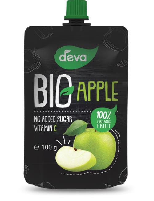 DEVA Ovocná kapsička 100% ovocie Jablko od 3 rokov BIO