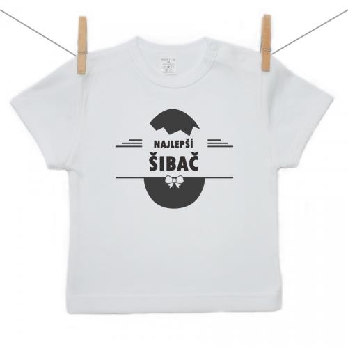 Boodyy Tričko s krátkym rukávom Najlepší šibač 86 (12-18 mesiacov)