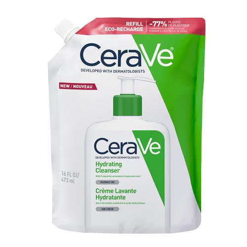 CERAVE hydratační čistiaci gél nápň na tvár a telo na normálnu až suchú pleť a pokožku tela
