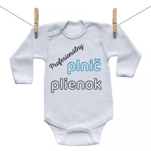 Boodyy Body s dlhým rukávom Profesionálny plnič plienok 62 (2-4 mesiace)