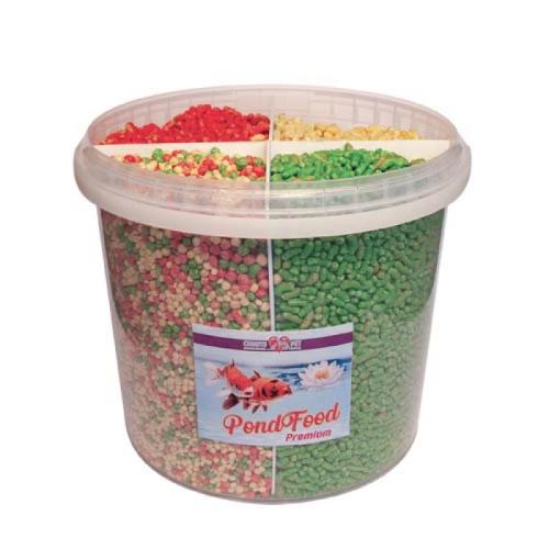 COBBYS PET POND MIX QUATTRO COMPLETE 5,5l / 650g štyri rôzne krmivá v jednom balení