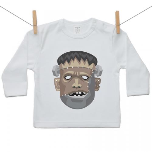 Boodyy Tričko s dlhým rukávom Halloween maska Frankenstein 74 (6-9 mesiacov) 2146-43671