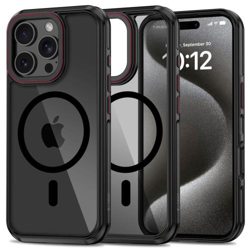 Tech-Protect Hybrid MagSafe kryt na iPhone 16 Pro, čierny