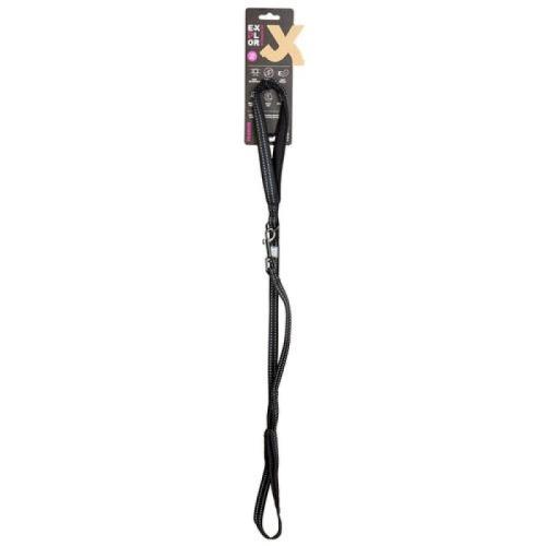 DUVO+ EXPLORER Ultimate vychádzkové vodidlo 130cm - 25mm granitovo čierne