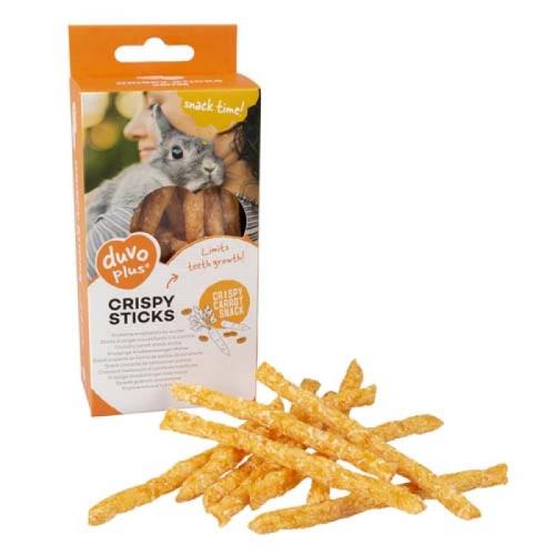 DUVO+ Žuvacie tyčinky s mrkvou 50g pre hlodavce
