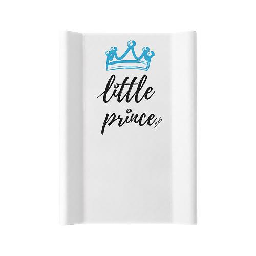 Prebaľovacia podložka, tvrdá MDF, Little Prince, 50 x 70cm, biela