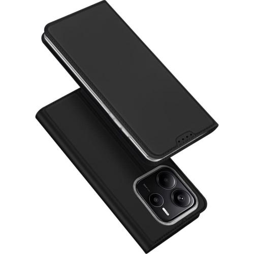 Knížkové puzdro Skin Pro pre Xiaomi Redmi Note 14 5G - Čierna H36715