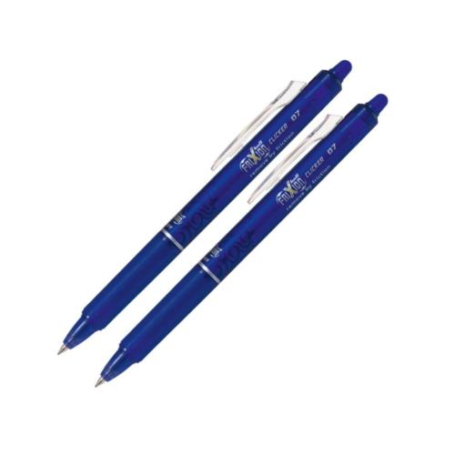 Pilot Frixion Clicker gumovacie pero 0.7 mm, modré 2ks-Pilot