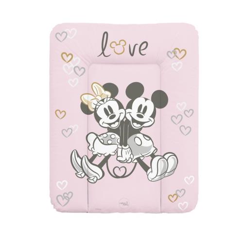 Podložka prebaľovacia mäkká na komodu (50x70) Disney Minnie & Mickey Pink