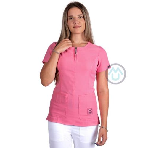 Dámska blúza SERENITY TOP - ružová XS