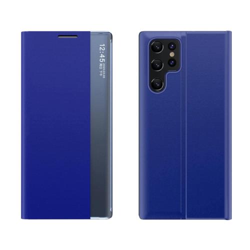 MG Sleep Case knižkové puzdro na Samsung Galaxy S25 Ultra, modré