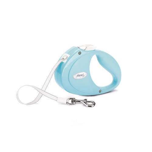 flexi Puppy popruh 2m bledomodrá do 12kg pre šteniatka