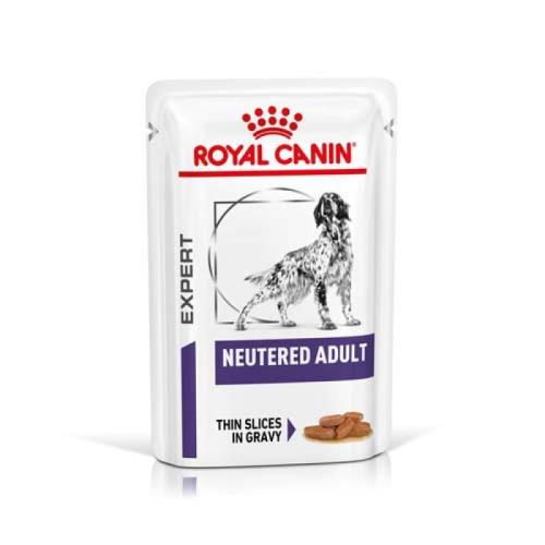 ROYAL CANIN VHN DOG NEUTERED ADULT 100g -vlhké krmivo pre kastrovaných psov kapsička