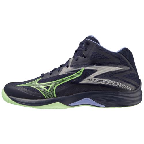 Mizuno Thunder Blade Z MID Pánska volejbalová obuv, navy modrá, veľ. 37 102989-37
