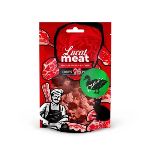 COBBYS PET LUCAT Meat kačacie kúsky 50g