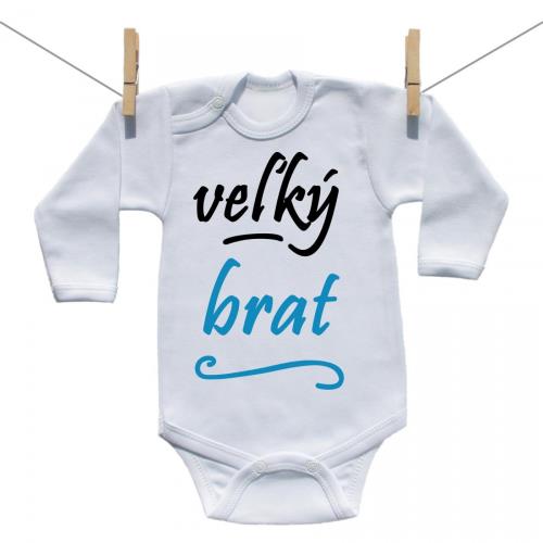 Boodyy Body s dlhým rukávom Veľký brat 74 (6-9 mesiacov)