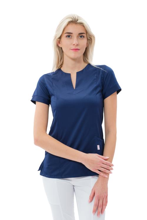 Zdravotnícka košeľa LILI SATTÉ, Veľkosť: 38, Farba: navy