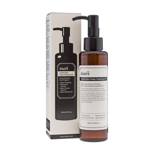 DEAR KLAIRS - Gentle Black Deep Cleansing Oil - odličovací olej 150 ml