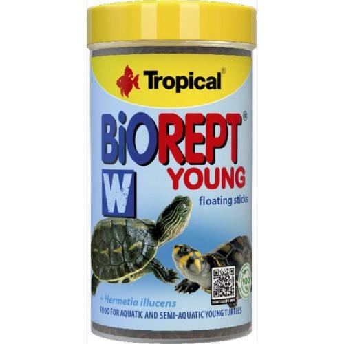 TROPICAL Biorept W Young 100ml/40g krmivo pre mladé vodné korytnačky