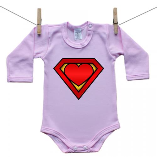 Boodyy Body s dlhým rukávom (ružové) SuperBábo 80 (9-12 mesiacov)