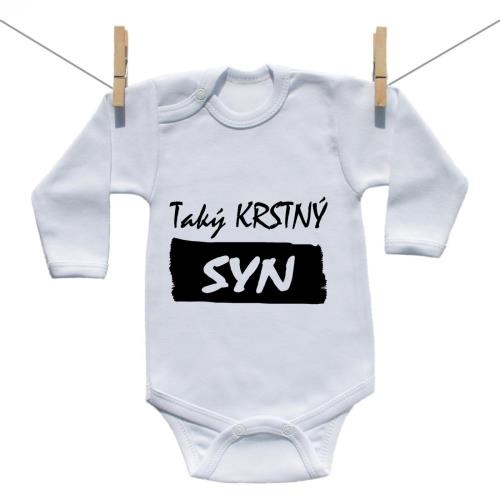Boodyy Body s dlhým rukávom Taký krstný syn 74 (6-9 mesiacov)