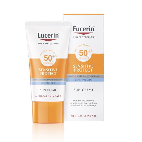 Eucerin SUN Vysoko ochranný krém na opaľovanie na tvár SPF 50+