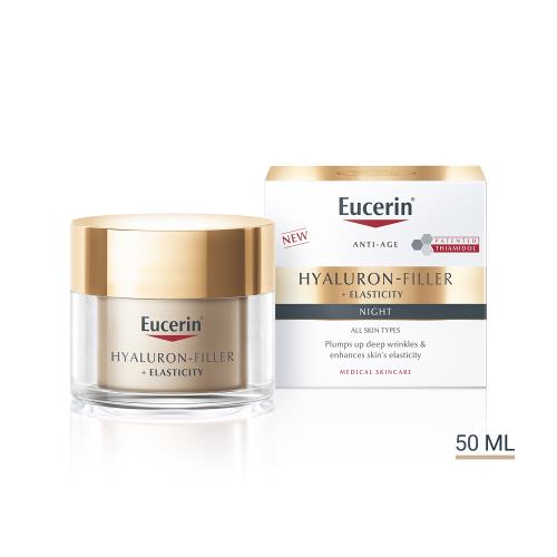 Eucerin HYALURON-FILLER + ELASTICITY nočný krém