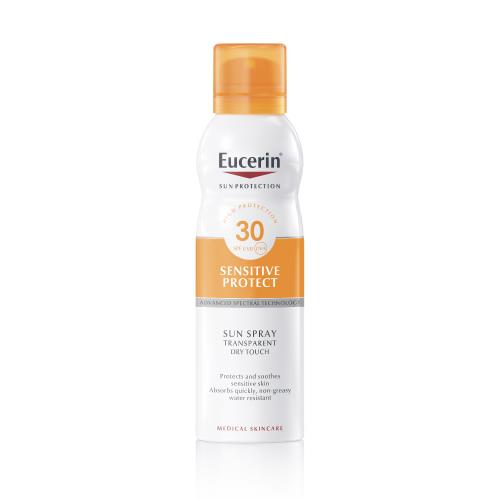 Eucerin SUN transparentný sprej na opaľovanie SPF 30