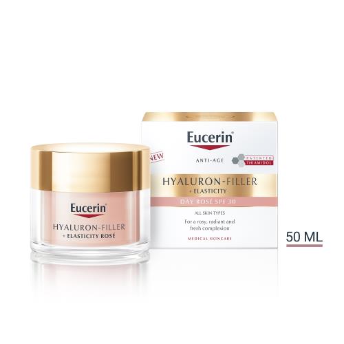 Eucerin HYALURON-FILLER + ELASTICITY Denný krém Rosé SPF 30