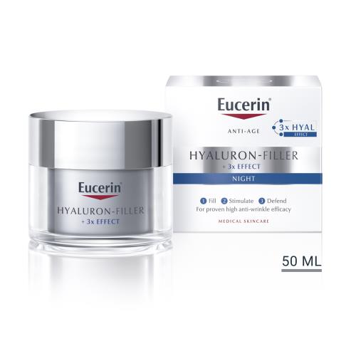 Eucerin HYALURON-FILLER nočný krém proti vráskam