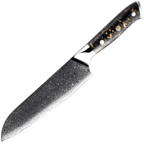 Damaškový kuchynský nôž Wakana-Santoku H35140
