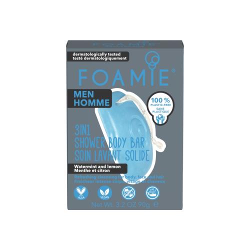 Foamie 3in1 Shower Body Bar For Men Seas The Day