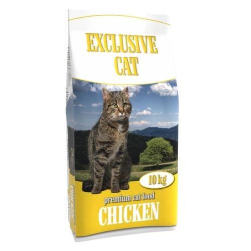 DELIKAN EXCLUSIVE CAT Chicken 10kg Krmivo pre vonkajšie a vnútorné mačky s kuracím mäsom