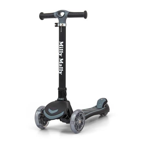 Detská kolobežka Milly Mally Scooter Boogie čierna , 20C46418