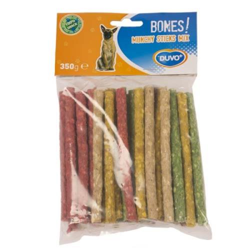 DUVO+ BONES! Munchy farebné tyčinky 12,5cm 350g