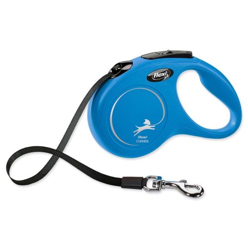flexi New Classic popruh S 5m do 15kg modré