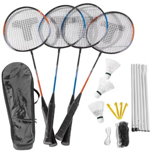 Badmintonová sada a sieť pre 4 hráčov-MOVEO