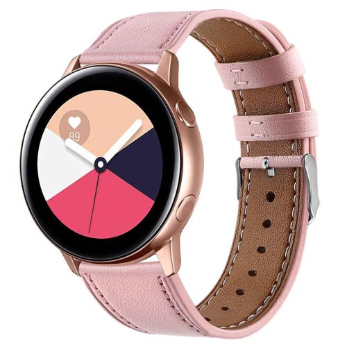 BStrap Leather Italy remienok na Garmin Venu 2 Plus, pink