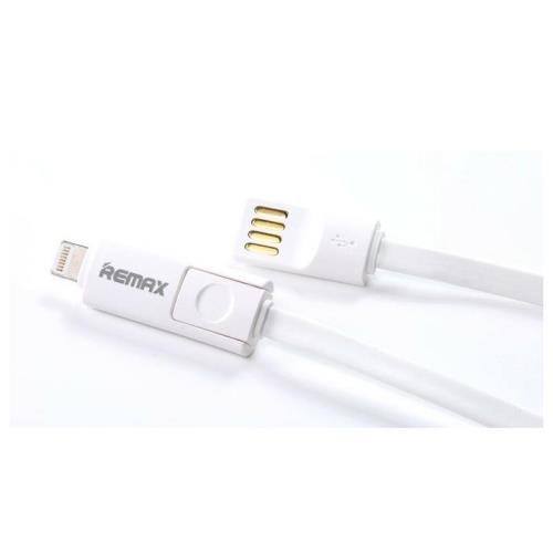 Remax napájací micro-USB kábel 1,2m biely AA-1043