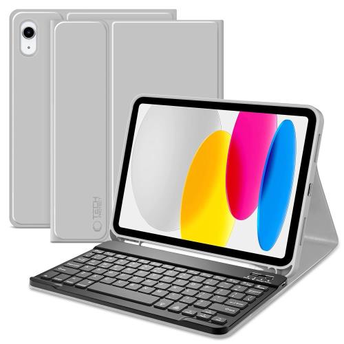 Tech-Protect SC Pen Keyboard puzdro s klávesnicou na iPad 10.9'' 10gen 2022 / 11'' 11gen 2025, sivé